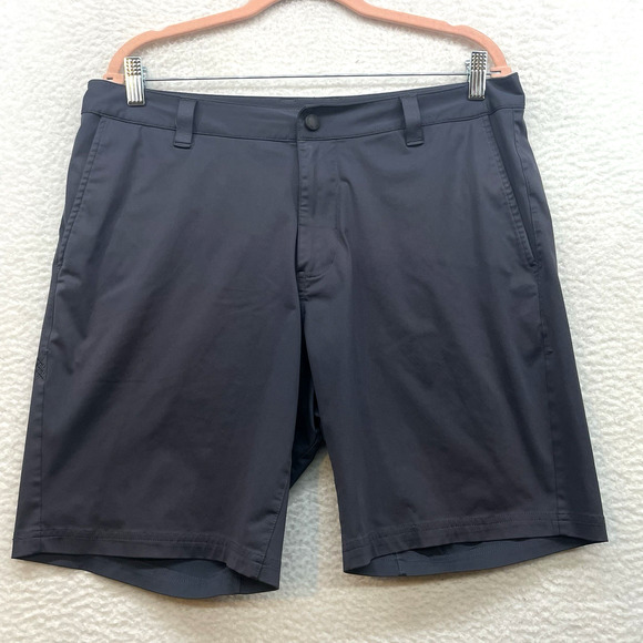 Rhone Shorts Mens 34 Blue Commuter Chino Performance Golf Preppy Casual Stretch - Picture 1 of 12